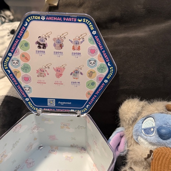Potdemiel Stitch and friends animal party series plush pendant - Picture 3 of 3